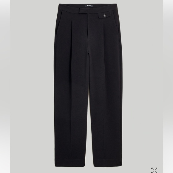 🍂NWOT Madewell The Rosedale High-Rise Straight Pant in Crepe - Picture 5 of 11